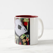 Spieler Zweifarbige Tasse (VorderseiteRechts)