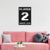 Spielerdesign Leinwanddruck (Insitu (Wohnzimmer))