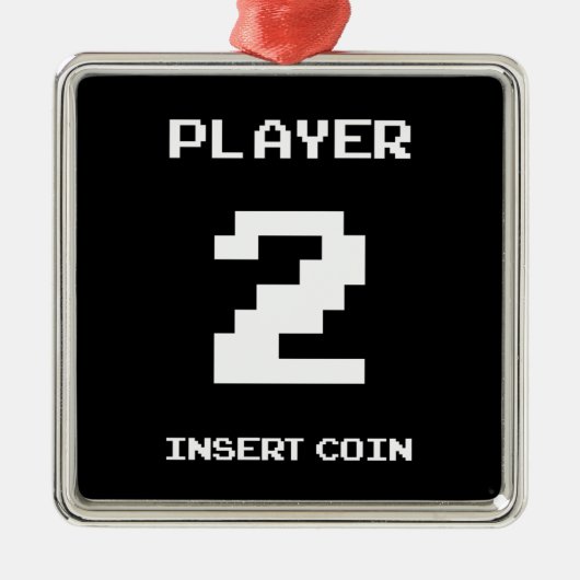 Spielerdesign Ornament Aus Metall (Vorne)