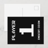 Spielerdesign Postkarte (Vorne/Hinten)