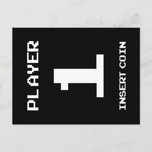 Spielerdesign Postkarte (Vorderseite)