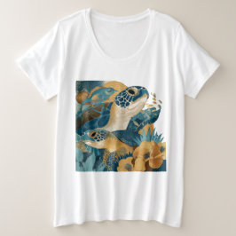 Spielerei mit Ozeantieren Sommer T-Shirt Geschenk