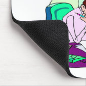 Spielerentwurf des scabble und Wortspiels Mousepad (Ecke)