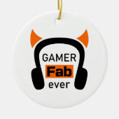 Spielerfab Keramik Ornament (Vorne)