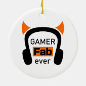 Spielerfab Keramik Ornament (Hinten)