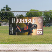 Spielerfoto Senior Fußballspieler Heimkehrfeier Banner (Insitu)