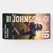 Spielerfoto Senior Fußballspieler Heimkehrfeier Banner (Horizontal)