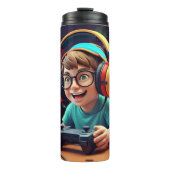 "Spielerfreude" Thermosbecher (Vorderseite)