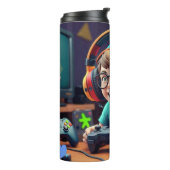 "Spielerfreude" Thermosbecher (Nach links gedreht)