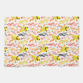 Spielerfrösche Geschirrtuch (Horizontal)