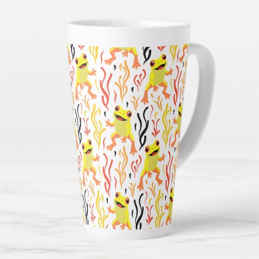 Spielerfrösche Milchtasse (Rechte Ecke)