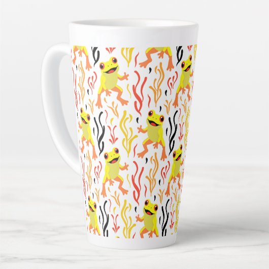 Spielerfrösche Milchtasse (Linke Ecke)