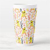 Spielerfrösche Milchtasse (Vorderseite)