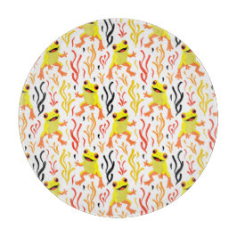 Spielerfrösche Schneidebrett