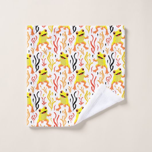 Spielerfrösche Waschlappen (Waschlappen)