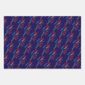 Spielerisch farbenfrohe Trio Pack of Geschenkpapier Set (Vorderseite 3)