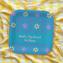 spielerisch geometrisch farbenfrohe Sommermuster