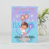 spielerisch kinderähnliche Babyspielerin Einladung (Stehend Vorderseite)