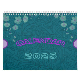 Spielerisch und farbenfroh, schlicht und fröhlich kalender