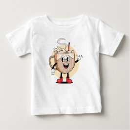 Spielerisch und liebenswert Kaffee Baby T-shirt