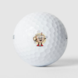 Spielerisch und liebenswert Kaffee Golfball
