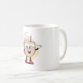 Spielerisch und liebenswert Kaffee Kaffeetasse (VorderseiteRechts)