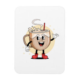 Spielerisch und liebenswert Kaffee Magnet