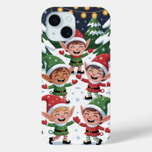 Spielerisch Weihnachten Elfs Snow iPhone / iPad Fa Case-Mate iPhone Hülle