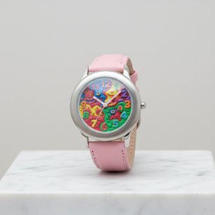 Spielerische 3D süße blaue Roboteruhr für Kinderge Armbanduhr