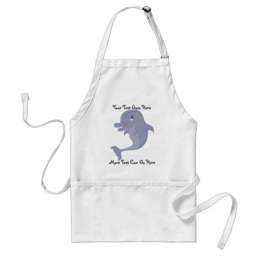 Spielerische Dolphin-Schürze Schürze (Vorne)