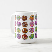 Spielerische Fantasiegeschöpfe Kaffeetasse (Vorderseite Links)