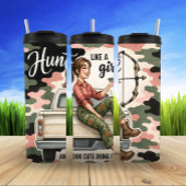 Spielerische Huntress, Niedliche Camouflage Thermosbecher