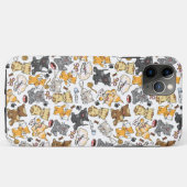 Spielerische Katzen Case-Mate iPhone Hülle (Rückseite (Horizontal))