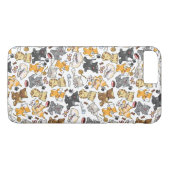 Spielerische Katzen Case-Mate iPhone Hülle (Rückseite (Horizontal))