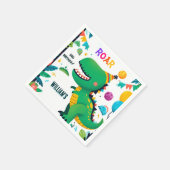 spielerische Kinder niedliche Jungs T drei 3. Serviette (Ecke)