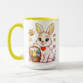 Spielerische Ostersonnige Tasse (Links)
