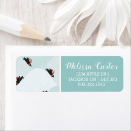 Spielerische Pinguine, die auf dem Schneepattern g