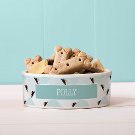 Spielerische Pinguine, die auf dem Schneepattern g Napf