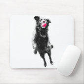 Spielerische rote Spur Mousepad (Mit Mouse)