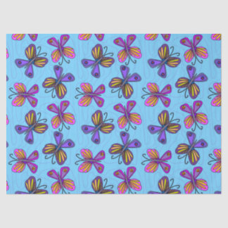 Spielerische Schmetterlinge Seidenpapier