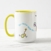 spielerische Serotonin-Tasse Tasse (Links)