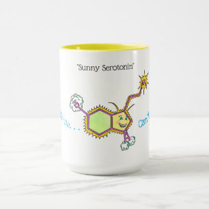 spielerische Serotonin-Tasse Tasse