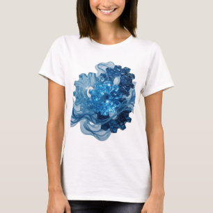 Spielerische Silber-WATERWORKS-Individualanfertigu T-Shirt