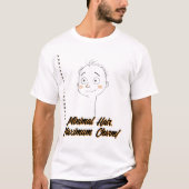 Spielerische Skizze eines lächelnden Gesichts T-Shirt (Vorderseite)