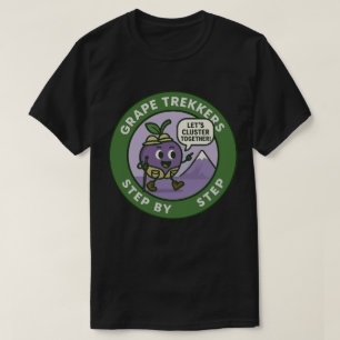 Spielerische Trauben-Wanderweg-Freundschaft T-Shirt