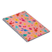 Spielerische und farbenfrohe Design-Kinder Spiraln Notizblock (Rechte Seite)