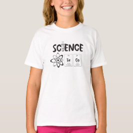Spielerische Wissenschaft TaCo-Typografie T-Shirt