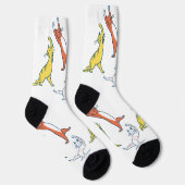 Spielerische Yoga Cat Socks Socken (Rechts)
