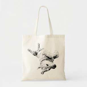 Spielerischer Begleiter in der Linie Tragetasche