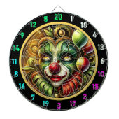Spielerischer Clown mit Balloons Dartboard für Gam Dartscheibe (vorne)